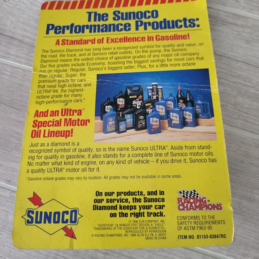 Sunoco Diamond Car Monte Carlo 47 Diecast Collector's Edition‎ NASCAR